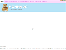 Tablet Screenshot of monnado.com